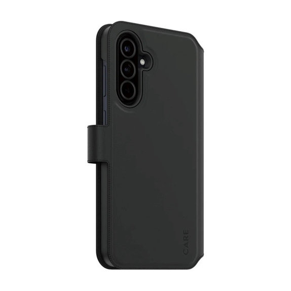 Caz Wallet Tango Two-In-One pentru Samsung A56 5G, negru, PanzerGlass
