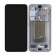 Samsung Galaxy S25 - Ecran LCD + Sticlă Tactilă + Ramă (Silver Shadow) - GH82-36329A Genuine Service Pack