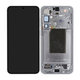 Samsung Galaxy S25 Plus - Ecran LCD + Sticlă Tactilă + Ramă (Silver Shadow) - GH82-36368A Genuine Service Pack