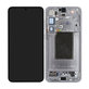 Samsung Galaxy S25 Plus - Ecran LCD + Sticlă Tactilă + Ramă (Silver Shadow) - GH82-36368A Genuine Service Pack