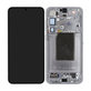 Samsung Galaxy S25 Plus - Ecran LCD + Sticlă Tactilă + Ramă (Silver Shadow) OLED