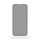 FixPremium Privacy Anti-Spy Glass - Geam Securizat pentru Samsung Galaxy S25