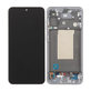 Samsung Galaxy A56 A566E - Ecran LCD + Sticlă Tactilă + Ramă (Awesome Lightgray) TFT