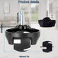 Eufy Robovac-series - Roată fata (Negru)