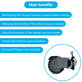 Xiaomi Robot Vacuum X20, S10, Dreame X30, X20, X10 Pro - Roată cu Motor (Dreapta) (Negru)