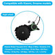 Xiaomi Robot Vacuum X10, Dreame Z10 Pro, L10 Plus, D10 Plus - Roată cu Motor (Dreapta) (Negru)