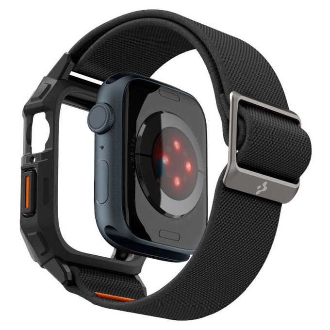 Spigen - Curea Lite Fit "Pro" pentru Apple Watch (44, 45mm), Matte Black