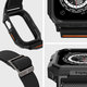 Spigen - Curea Lite Fit "Pro" pentru Apple Watch (44, 45mm), Matte Black