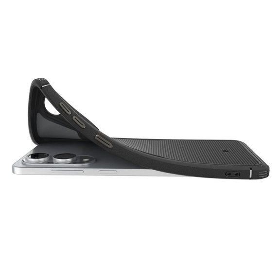 Spigen - Carcasă Core Armor cu MagSafe pentru Samsung Galaxy S25 Edge, Matte Black