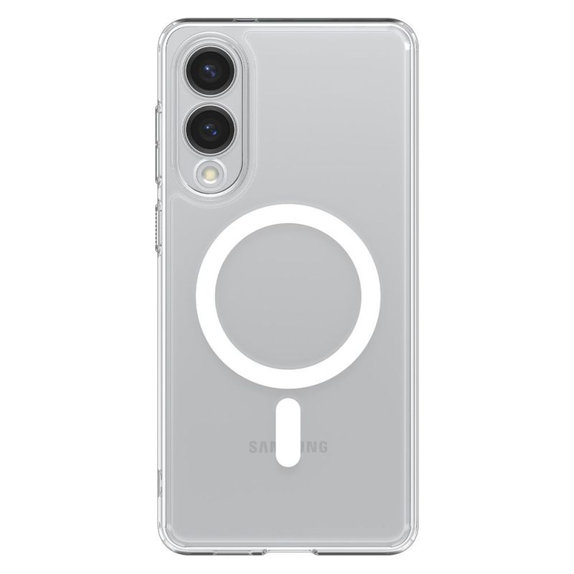Spigen - Carcasă Ultra Hybrid cu MagSafe pentru Samsung Galaxy S25 Edge, albă