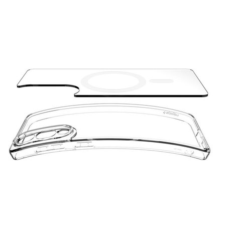 Spigen - Carcasă Ultra Hybrid cu MagSafe pentru Samsung Galaxy S25 Edge, albă