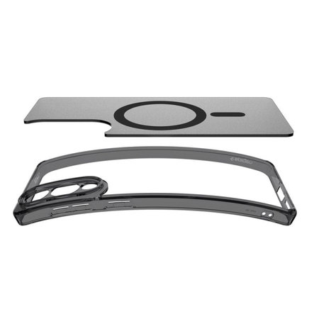 Spigen - Carcasă Ultra Hybrid cu MagSafe pentru Samsung Galaxy S25 Edge, Frost Black