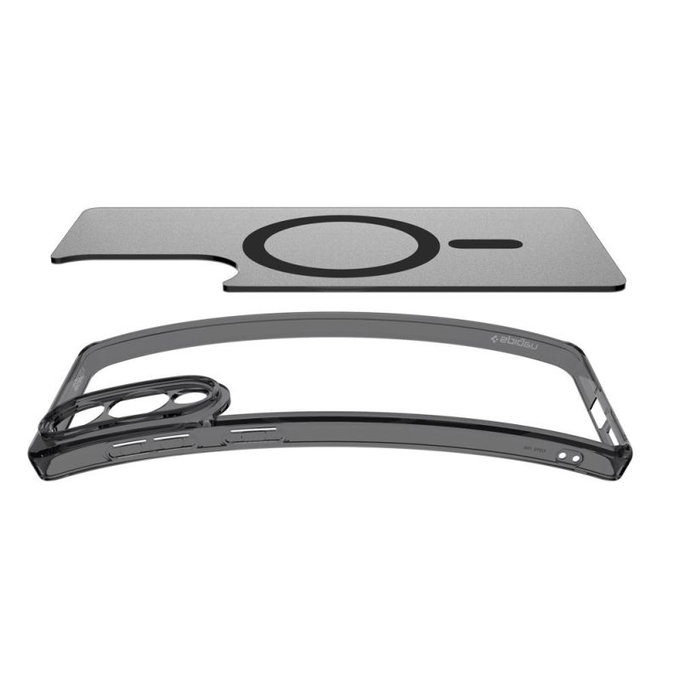 Spigen - Carcasă Ultra Hybrid cu MagSafe pentru Samsung Galaxy S25 Edge, Frost Black