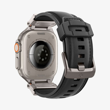 Spigen - Curea Durapro Armor PU pentru Apple Watch (42, 44, 45, 49mm), negru