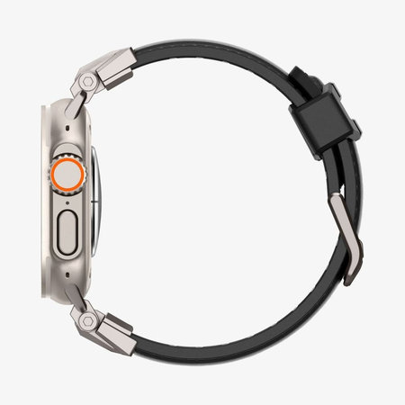 Spigen - Curea Durapro Armor PU pentru Apple Watch (42, 44, 45, 49mm), negru