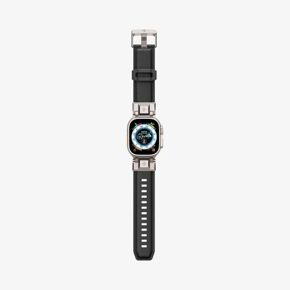 Spigen - Curea Durapro Armor PU pentru Apple Watch (42, 44, 45, 49mm), negru