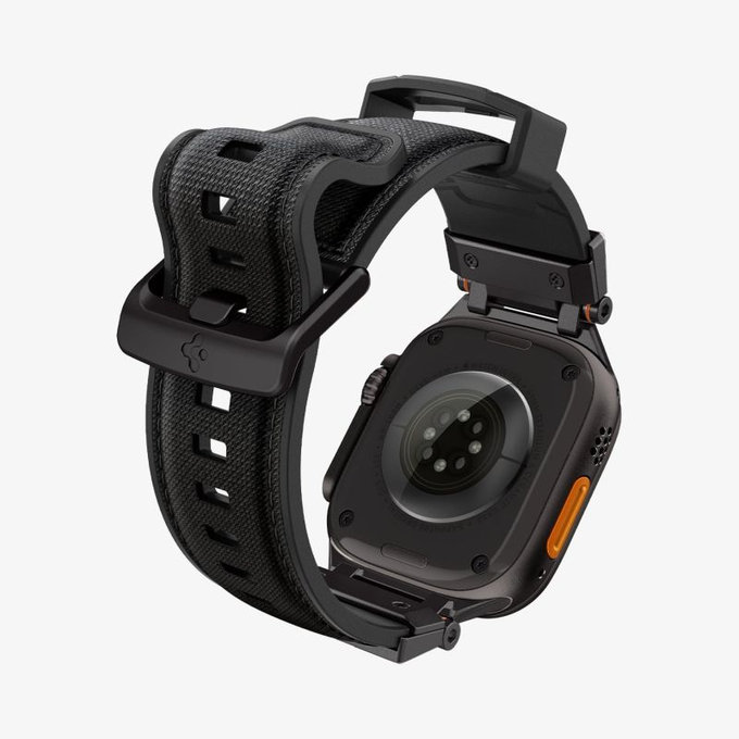 Spigen - Curea Durapro Armor pentru Apple Watch (42, 44, 45, 49mm), Black Edition