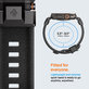 Spigen - Curea Durapro Armor pentru Apple Watch (42, 44, 45, 49mm), Black Edition