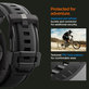 Spigen - Curea Durapro Armor pentru Apple Watch (42, 44, 45, 49mm), Black Edition
