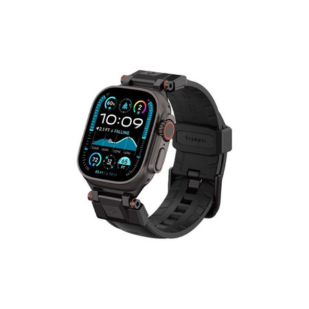 Spigen - Curea Durapro Armor pentru Apple Watch (42, 44, 45, 49mm), Black Edition