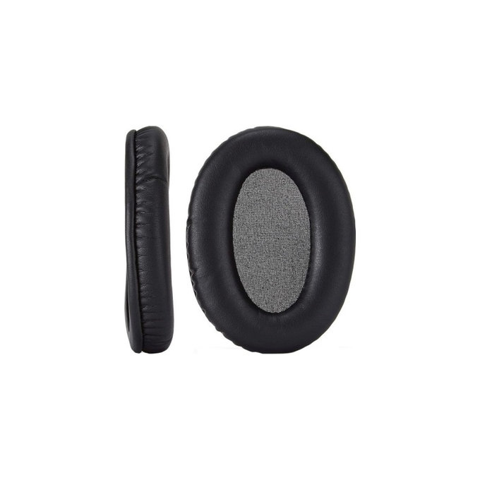 Perne de schimb pentru pentru HyperX Cloud II, piele, Negru, 1 pereche