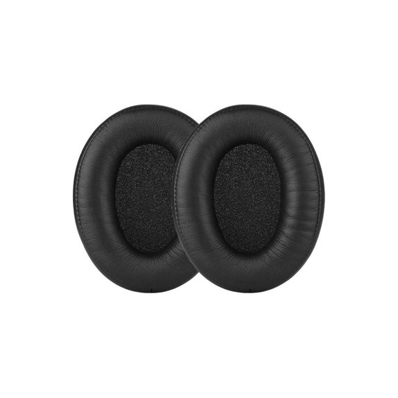 Perne de schimb pentru HyperX Cloud Alpha, Spumă cu memorie + piele PU, Negru, 1 pereche