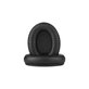 Perne de schimb pentru HyperX Cloud Alpha, Spumă cu memorie + piele PU, Negru, 1 pereche