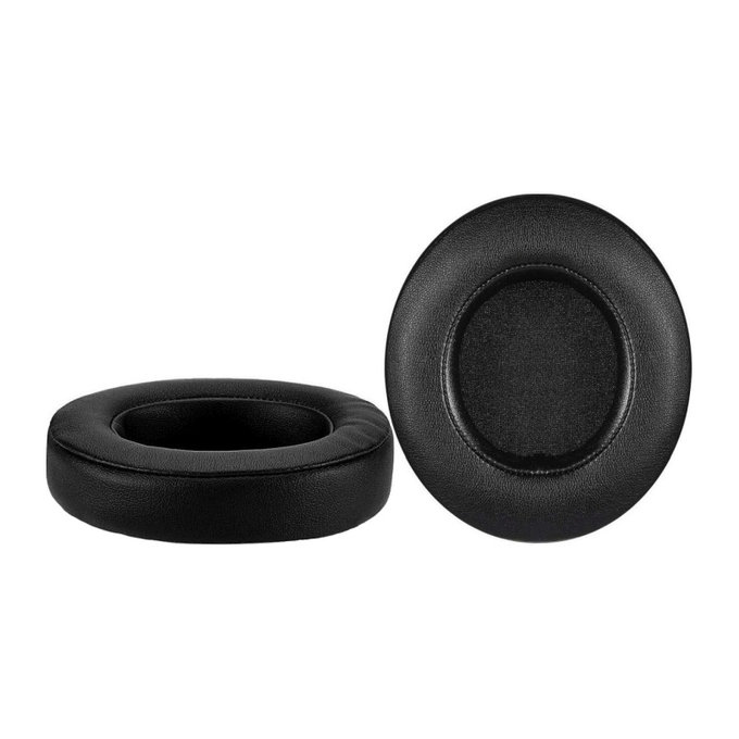 Perne de schimb pentru pentru Razer Kraken V2 Pro, Spumă cu memorie + piele PU, Negru, 1 pereche