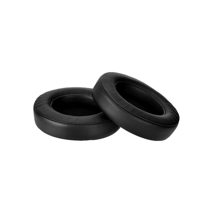 Perne de schimb pentru pentru Razer Kraken V2 Pro, Spumă cu memorie + piele PU, Negru, 1 pereche