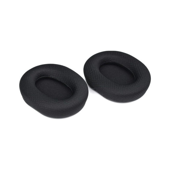 Perne de schimb pentru Razer BlackShark, Spumă cu memorie + Textil, Negru, Gel răcoritor, 1 pereche
