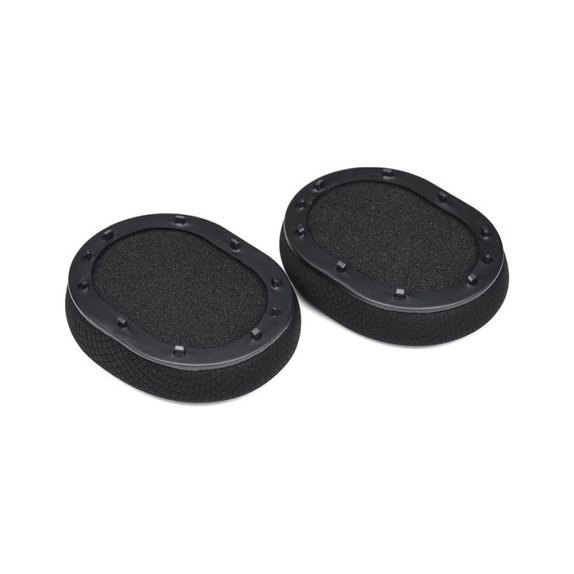 Perne de schimb pentru Razer BlackShark, Spumă cu memorie + Textil, Negru, Gel răcoritor, 1 pereche