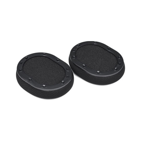 Perne de schimb pentru pentru Razer BlackShark, Spumă cu memorie + Textil, Negru, Gel răcoritor, 1 pereche