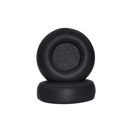 Perne de schimb pentru pentru Beats Pro, Spumă cu memorie + piele PU, Negru, 1 pereche