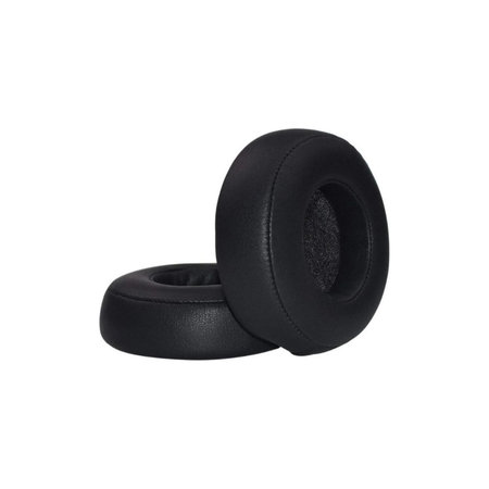 Perne de schimb pentru pentru Beats Pro, Spumă cu memorie + piele PU, Negru, 1 pereche