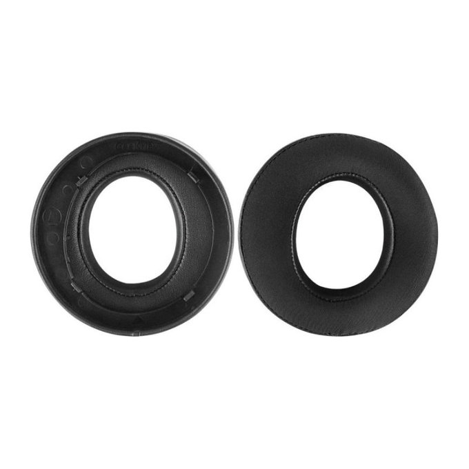 Perne de schimb pentru pentru Sony Playstation 5 Pulse 3D PS5, Spumă cu memorie + piele PU, Negru, Gel răcoritor, 1 pereche