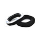 Perne de schimb pentru Logitech Astro A40, A50, Spumă cu memorie + Textil, Negru, 1 pereche