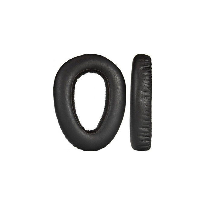 Perne de schimb pentru pentru Sennheiser PXC550, Spumă cu memorie + piele PU, Negru, 1 pereche