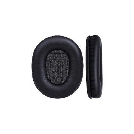 Perne de schimb pentru pentru Audio-Technica ATH-M50X, piele PU, Negru, 1 pereche