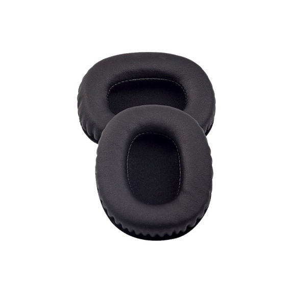 Perne de schimb pentru Marshall Monitor, Spumă cu memorie + piele PU, Negru, 1 pereche
