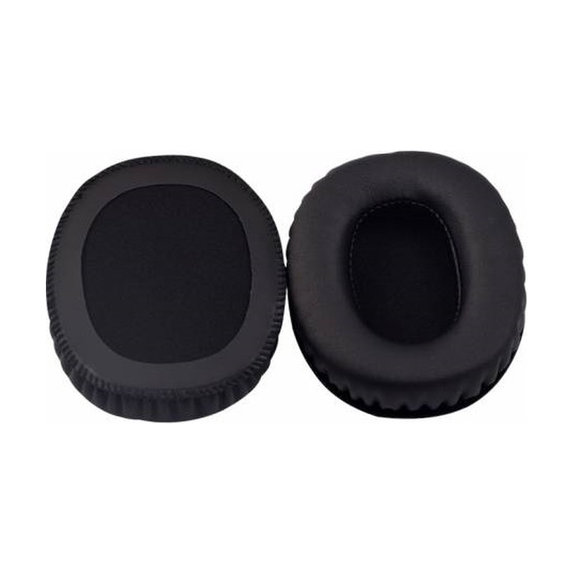 Perne de schimb pentru Marshall Monitor, Spumă cu memorie + piele PU, Negru, 1 pereche