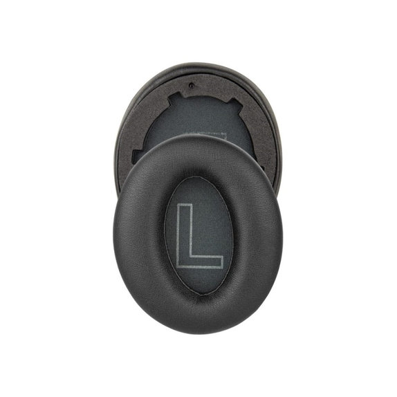 Perne de schimb pentru Anker Soundcore Life Q20, Spumă cu memorie + piele PU, Negru, 1 pereche