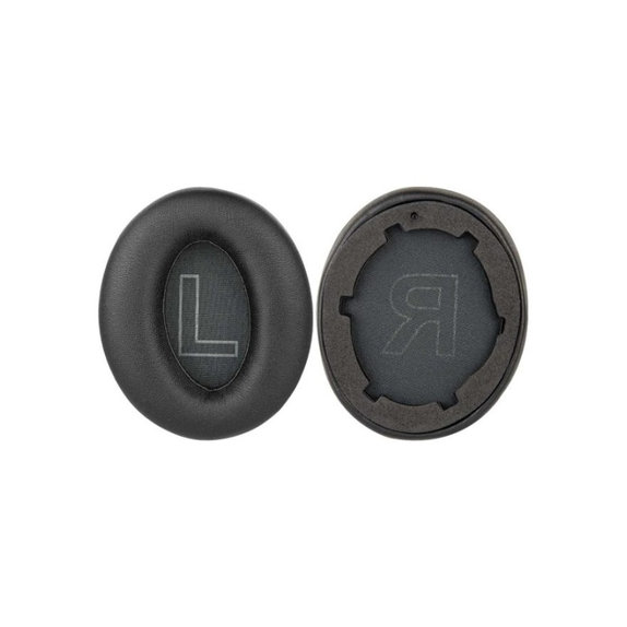 Perne de schimb pentru Anker Soundcore Life Q20, Spumă cu memorie + piele PU, Negru, 1 pereche