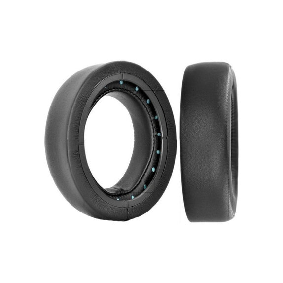 Perne de schimb pentru Corsair HS50, Spumă cu memorie + piele PU, Negru, 1 pereche
