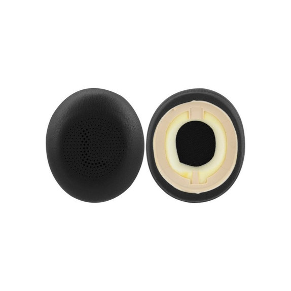 Perne de schimb pentru Jabra Evolve2 65UC, Elite 45H, Spumă cu memorie + piele PU, Negru, 1 pereche