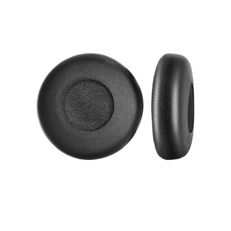 Perne de schimb pentru pentru Jabra Evolve 20, 30, 40, piele PU, Negru, 1 pereche