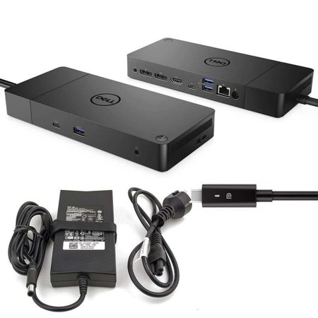 Dell WD19 K20A001 - Stație de andocare (USB-C) + Adaptor 130W Recondiționat