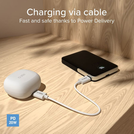 SBS - PowerBank 5000mAh, 20W, Power Delivery, Mag Stand, negru