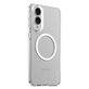 Caz Urban Combat cu QI alb pentru Samsung Galaxy S25 Edge, Transparent, PanzerGlass