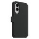 Caz Wallet Tango Two-In-One cu QI pentru Samsung Galaxy S25 Edge, Negru, PanzerGlass