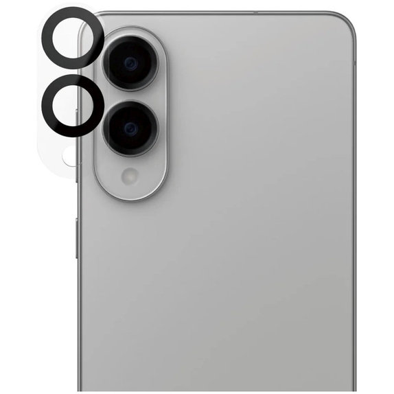 Protecție lentile cameră PicturePerfect pentru Samsung S25 Edge, Negru, PanzerGlass